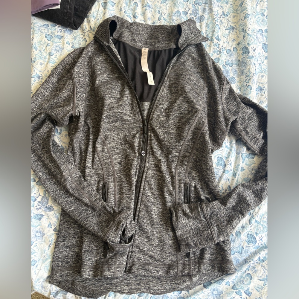 lululemon athletica Gray Define Zip-Up